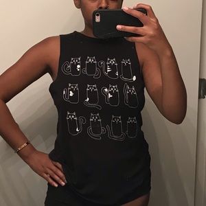 Cat lovers tank